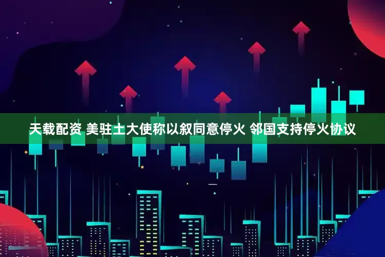 天载配资 美驻土大使称以叙同意停火 邻国支持停火协议