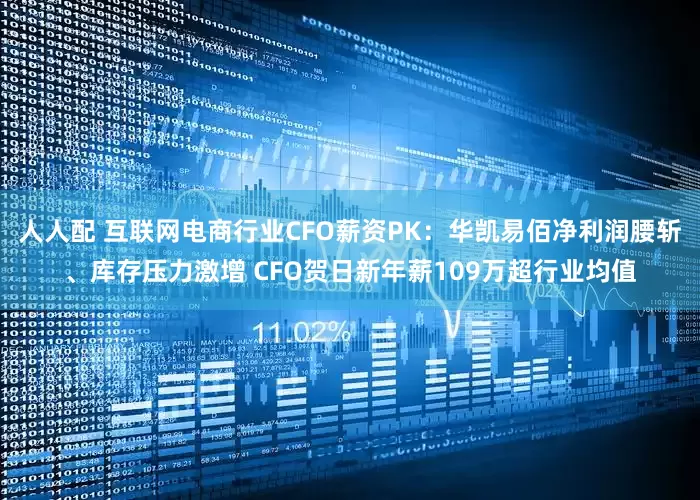人人配 互联网电商行业CFO薪资PK：华凯易佰净利润腰斩、库存压力激增 CFO贺日新年薪109万超行业均值